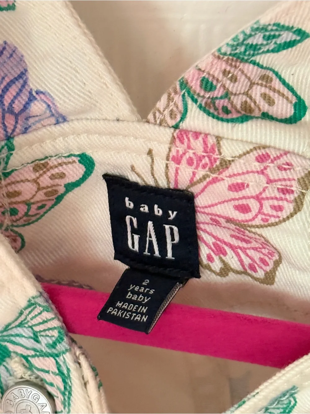Baby Gap Butterfly Bliss Overall Dress